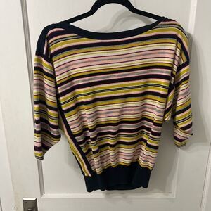 Moth Vibrant Striped Sweater